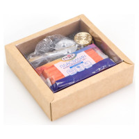 Комплект Пломбир (латунная печать) GRM ОПЕЧАТАНО с неповторяющимся номером, диаметр 24 мм + пластилин + чашка флажок 152221104 152221106