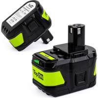Аккумулятор для RYOBI 18V 7.5AH (LI-ION) PN: RB18L90 TopOn TOP-PTGD-RY-18-7.5