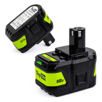 Аккумулятор для RYOBI 18V 2.0AH (LI-ION) PN: RB18L25 TopOn TOP-PTGD-RY-18-2.0