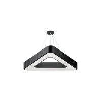 Подвесной светильник LED ЭРА Geometria Delta SPO153B40K030 30Вт, 4000К, 2100Лм, IP40, 600х80, черный, драйвер Б0058871