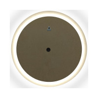 Зеркало CONTINENT Planet Led Gavana d 700 d 610 полированное, МДФ, Б/К овальное ЗЛП1188