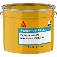 Напольное покрытие на полиуретановой основе SIKA Floor-324 PU-Coat(AB) RAL 7032 Ведро 10КГ 853461