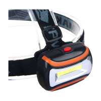 Налобный фонарь Ермак COB LED, 65 Лм, 3xAAA, 0,65 Вт, 6,5x4,7x3см, пластик 221-027