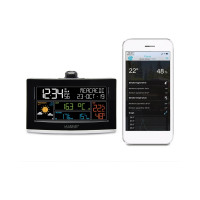 Погодная станция с цветным экраном и проектором La Crosse Technology Black WS6837