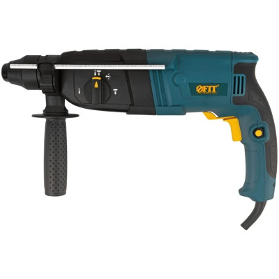 FIT Перфоратор монтажный 900 Вт, 0-1150 об/мин, 0-5100 уд/мин, 3,3 Дж, 3 реж., SDS-plus, реверс, 3,3 кг, кейс 80109