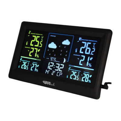 BVItech МЕТЕОСТАНЦИЯ С 3-МЯ БЕСПРОВОДНЫМИ ДАТЧИКАМИ BV-678 PH3