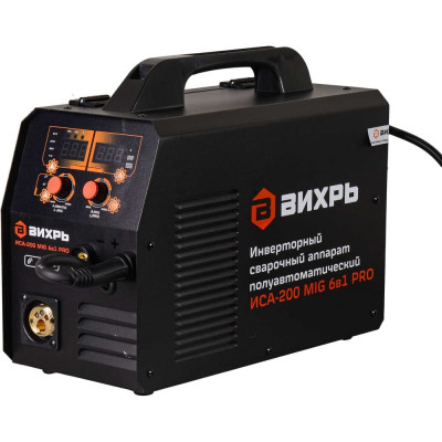 Сварочный полуавтомат Вихрь ИСА-200 MIG PRO 65/185
