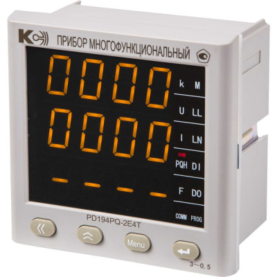 Многофункциональный прибор КС PD194PQ-2E4T-11001-5А/5А-380В-К-3.4-0,5 33094030