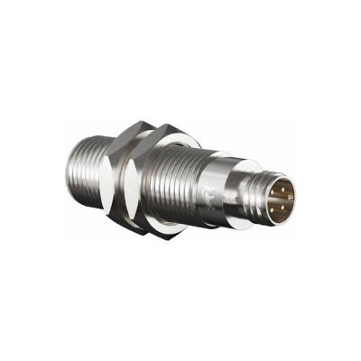 Prompower Индуктивный датчик kj118-d08pa-ds1248-ly, латунь, заподлицо, м18, 8 мм, pnp-но, разъём m12 KJ118D08PADS1248LY