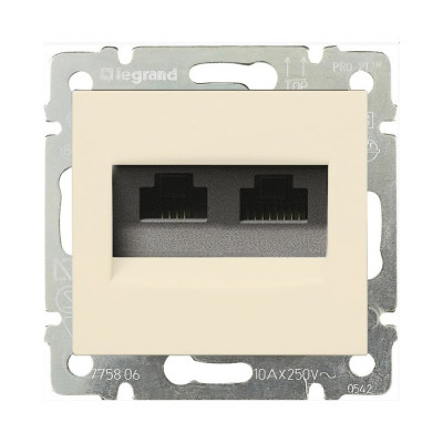 Legrand ValenaRJ45 UTP кат6 2в слк зх 774147