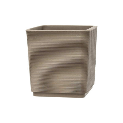 Кашпо Teraplast THAR HARENA 38x38х39.8 см, светло-коричневое DOT SAND 37473038306