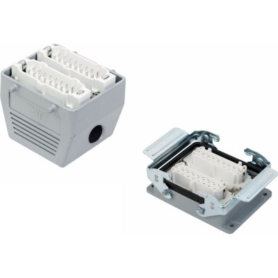 Прямоугольный промышленный разъем Mete Enerji H32E-A2M-C2F 685663K