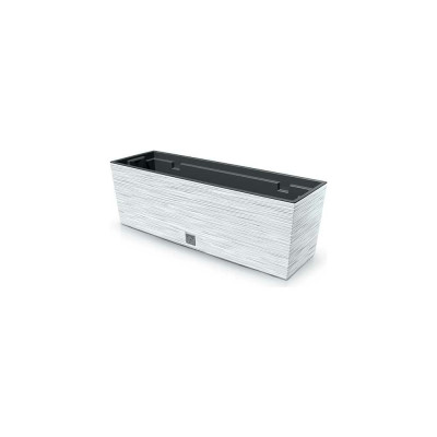 Цветник с вкладышем Prosperplast DFC600 S449 Цветник FURU CASE 580 мм, 180 мм, высота 195 мм, белое 066748