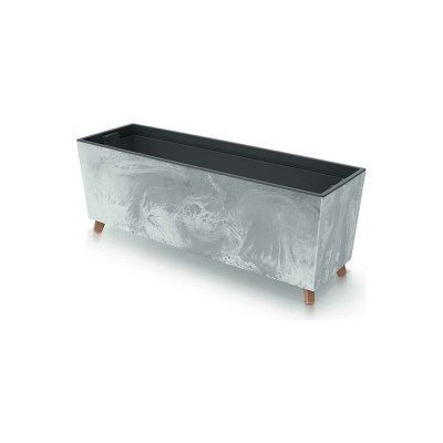 Кашпо на ножках Prosperplast DUC800NE 422U URBI CASE BETON EFFECT 770х235х300 мм, бетон 066955