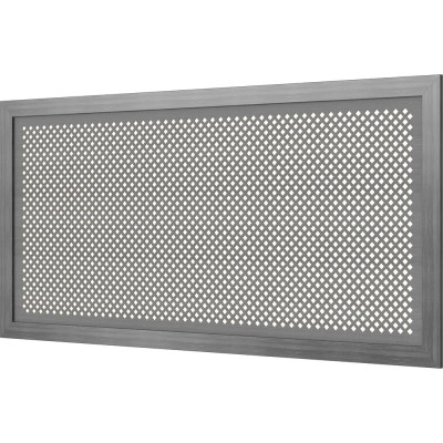 Cosca Decor Экран стандарт декоративный для радиаторов и батарей 570x1170 мм, дуб серый, дедало, рамка СПБ078764