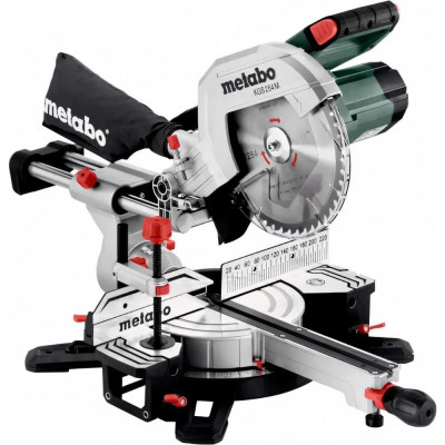Metabo KGS 254 M Торцовочная пила, 1800 Вт + пильный диск 613254000