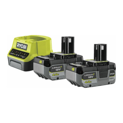 Ryobi 18В Набор 2xRB1840X + RC18120 RC18120-240X 5133005092
