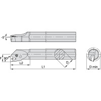 Державка токарная S40T-PTFNR16 NORGAU 020036312