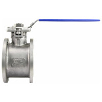 Шаровой полнопроходной кран DN.ru КШмФП.316.200 Ду100 Ру16 с ISO-фланцем, межфланцевый D160-04801