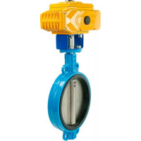 Затвор DN.ru дисковый GGG50-GGG40-EPDM Ду250 Ру16 с электроприводом QT-060 24В D050-01835