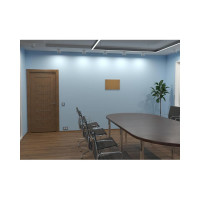 Пробковая доска Attache Iron 30x45 см алюминиевая рамка 1419473