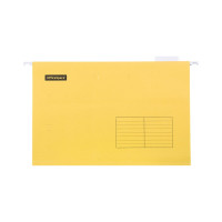 Подвесная папка OfficeSpace Foolscap, 10 шт в комплекте, 365 x 240 мм, желтая 296364