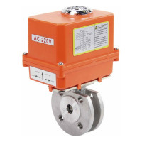 Шаровой кран DN.ru КШмФП.316.200 Ду15 Ру16 электропривод QT-003 MINI 220В D160-01672