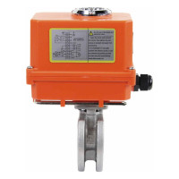 Шаровой кран DN.ru КШмФП.316.200 Ду15 Ру16 электропривод QT-003 MINI 220В D160-01672