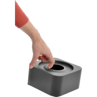 Настольный биокамин BRADEX SQUARE, 17x17x25,5 см, из металла, стекла TD 0746