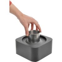 Настольный биокамин BRADEX SQUARE, 17x17x25,5 см, из металла, стекла TD 0746