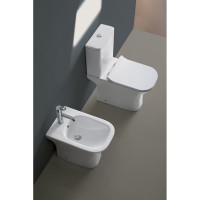 Напольное биде Azario Fretta Square AZ-1215C 00074737