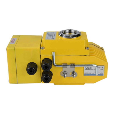 Электропривод четвертьоборотный DN.ru QT-005 24В управляемый, с сигналом 4-20мА HARK D300-00767