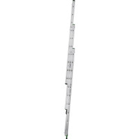 Алюминиевая трехсекционная лестница Новая Высота усиленная 3х10 ступеней 2230310