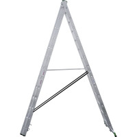 Алюминиевая трехсекционная лестница Новая Высота усиленная 3х13 ступеней 2230313