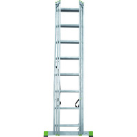 Алюминиевая трехсекционная лестница Новая Высота усиленная 3х8 ступеней 2230308