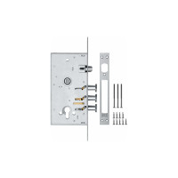 Корпус врезного цилиндрового замка с защёлкой KALE KILIT 282 RD w/b 31069