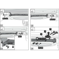 Фаркоп торцевой Toyota Land Cruiser 200 кроме Executive/TRD 2007-21 BERG F.5713.001
