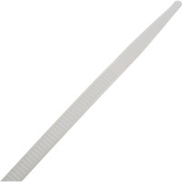 Нейлоновые хомуты Ultima 4.8х300 мм, белые, 100 шт, пакет 152008