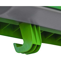 Алюминиевая стремянка Новая Высота с органайзером, 1х4 ступени PRO, 2К башмаки 2118104