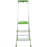 Алюминиевая стремянка Новая Высота с органайзером PRO, 1х3 ступени, 2К башмаки 2118103