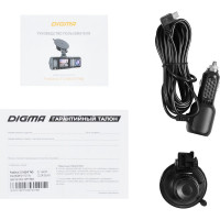 Видеорегистратор DIGMA FreeDrive 212 NIGHT FHD черный, 2Mpix 1080x1920 1080p, 160 гр. JL5601 1460190