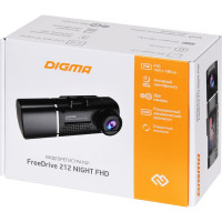 Видеорегистратор DIGMA FreeDrive 212 NIGHT FHD черный, 2Mpix 1080x1920 1080p, 160 гр. JL5601 1460190