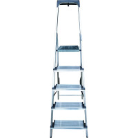 Алюминиевая стремянка с органайзером Новая Высота 5 ступеней 1118105