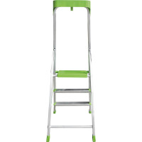 Алюминиевая стремянка Новая Высота с органайзером, 1x3 ступени, 2К башмаки, 2115103