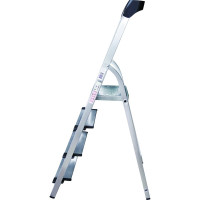 Алюминиевая стремянка с органайзером Новая Высота 4 ступени 1118104