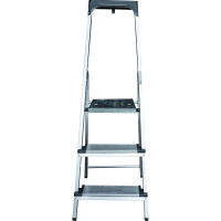 Алюминиевая стремянка с органайзером Новая Высота 3 ступени 1118103