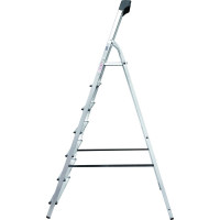 Алюминиевая стремянка с органайзером Новая Высота 7 ступеней 1115107