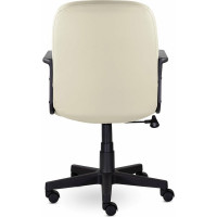 Кресло BRABIX "Top MG-333", с подлокотниками, кожзам, бежевое, 532554