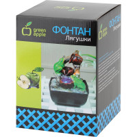 Настольный фонтан с подсветкой GREEN APPLE Лягушки Б0038778