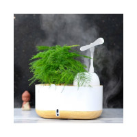 Интеллектуальный цветочный горшок с увлажнителем воздуха и автополивом Green Helper GZ301